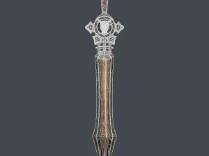 fantasy sword 17 3D Model