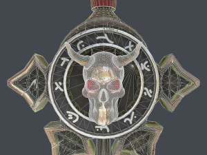 fantasy sword 17 3D Model