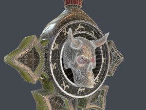fantasy sword 17 3D Model