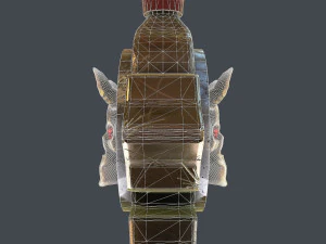 fantasy sword 17 3D Model