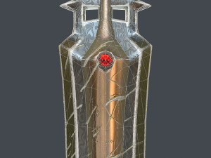 fantasy sword 17 3D Model