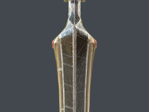 fantasy sword 17 3D Model
