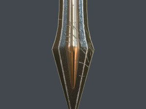 fantasy sword 17 3D Model