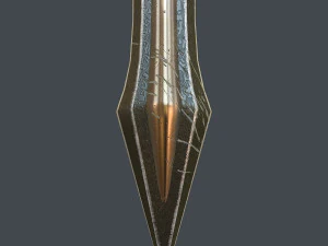 fantasy sword 17 3D Model