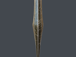 fantasy sword 17 3D Model