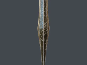 fantasy sword 17 3D Model
