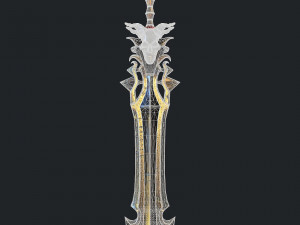 fantasy sword 18 3D 模型