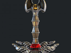 fantasy sword 18 3D 模型