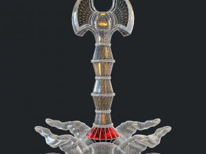 fantasy sword 18 3D Model