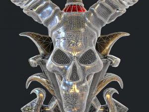 fantasy sword 18 3D Model