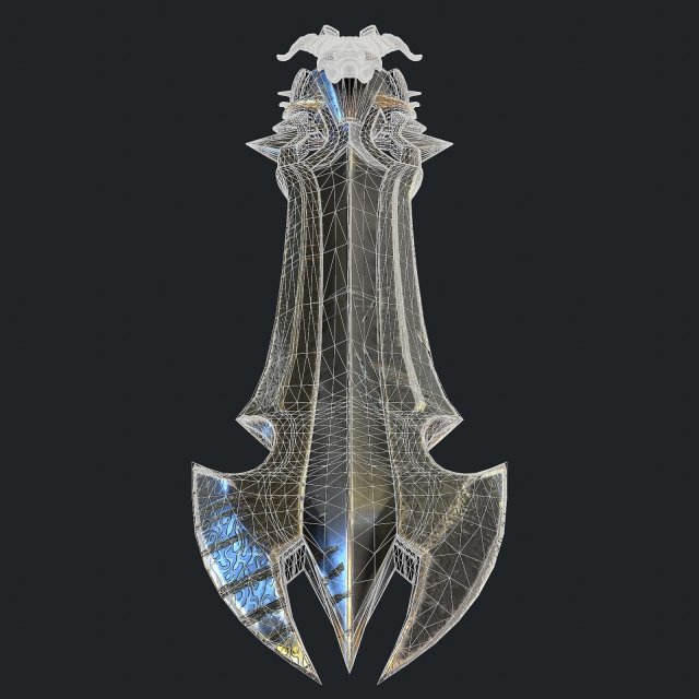 Download fantasy sword 18  3D Model