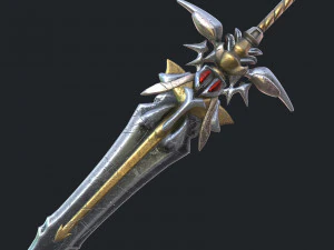 幻想剑19 3D 模型