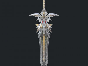 fantasy sword 19 3D 模型