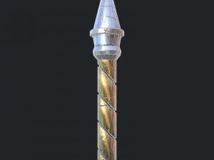 fantasy sword 19 3D Model