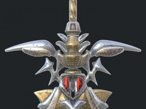 fantasy sword 19 3D Model