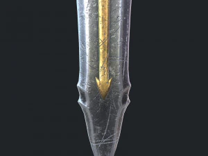 fantasy sword 19 3D Model
