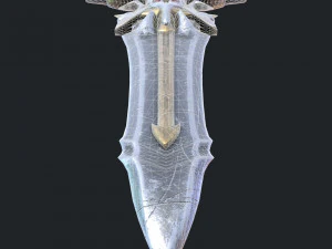 fantasy sword 19 3D Model