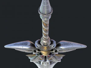 fantasy sword 19 3D Model