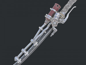 fantasy sword 20 3D Model
