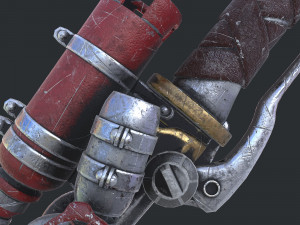 fantasy sword 20 3D Model