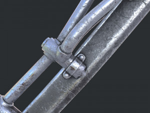 fantasy sword 20 3D Model