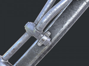 fantasy sword 20 3D Model