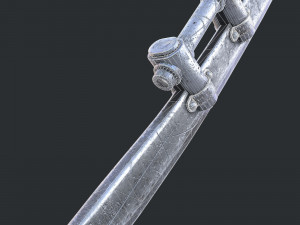 fantasy sword 20 3D Model