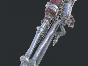 fantasy sword 20 3D Model