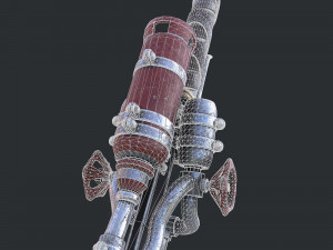 fantasy sword 20 3D Model