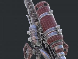 fantasy sword 20 3D Model