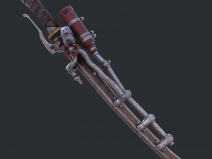 fantasy sword 20 3D Model