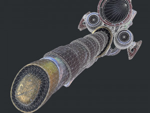 fantasy sword 20 3D Model