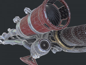 fantasy sword 20 3D Model