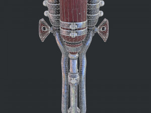fantasy sword 20 3D Model
