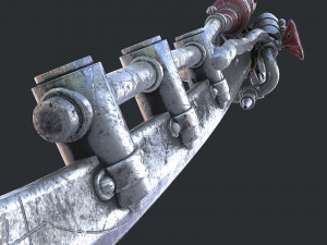fantasy sword 20 3D Model