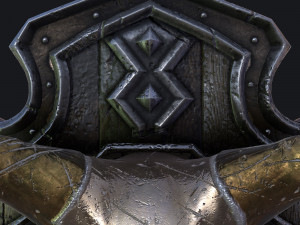 fantasy shield 3 3D Model