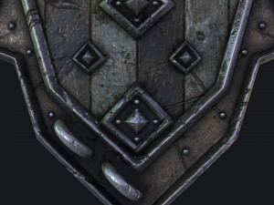 fantasy shield 3 3D Model