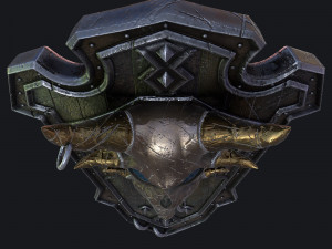 fantasy shield 3 3D Model