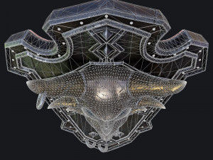 fantasy shield 3 3D Model