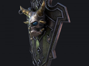 fantasy shield 3 3D Model