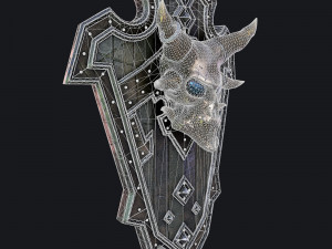 fantasy shield 3 3D Model