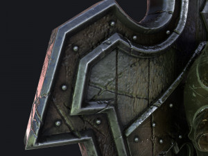fantasy shield 3 3D Model