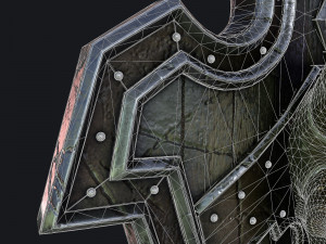 fantasy shield 3 3D Model