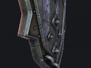 fantasy shield 3 3D Model