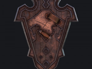 fantasy shield 3 3D Model