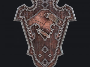 fantasy shield 3 3D Model