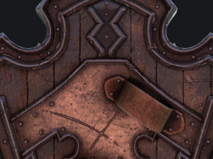 fantasy shield 3 3D Model