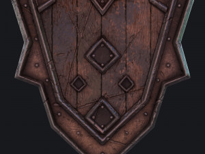 fantasy shield 3 3D Model