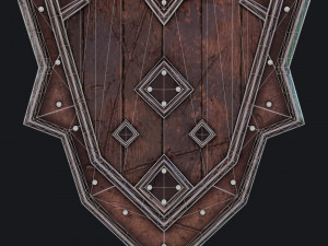 fantasy shield 3 3D Model