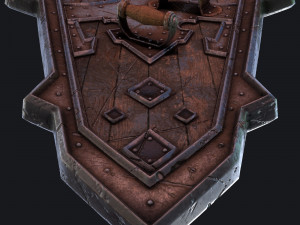 fantasy shield 3 3D Model